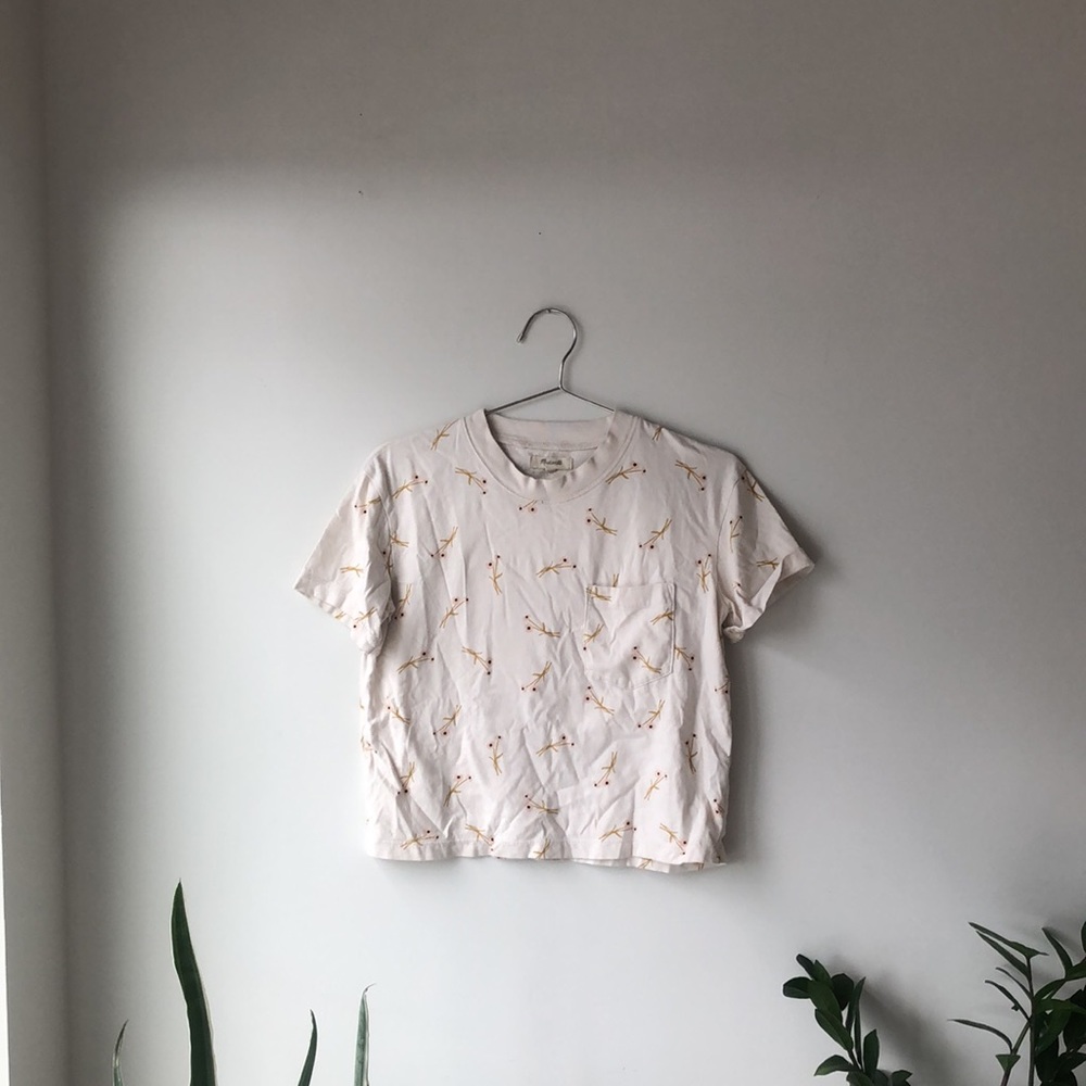 Madewell Daisy Print Tee